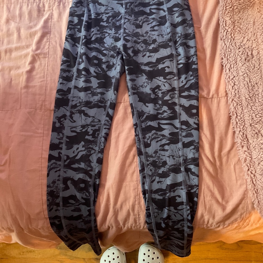 Gray camo pants